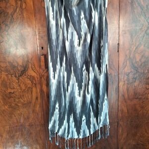 Ikat  print Rayon scarf